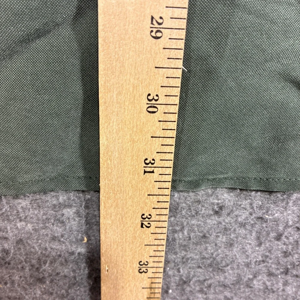 The North Face Button Down Work Travel Shirt Men XL Green Long Sleeve Distressed